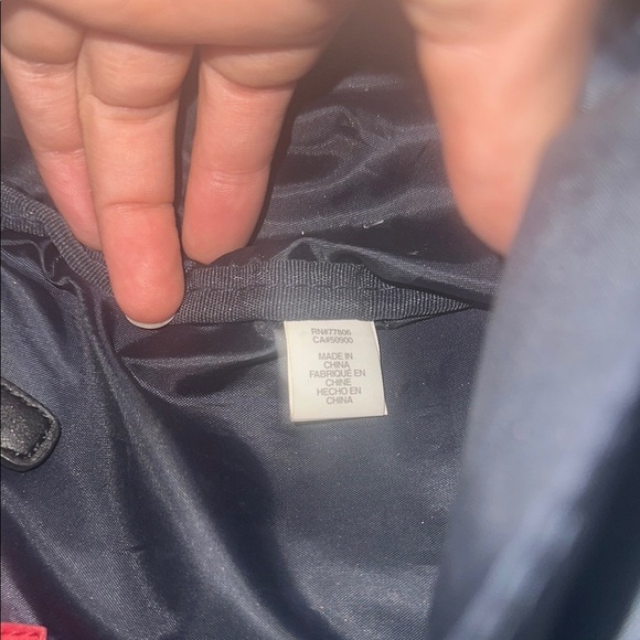 Tommy Hilfiger Cream and Black Backpacks with Striking Design - Picture 3 of 5